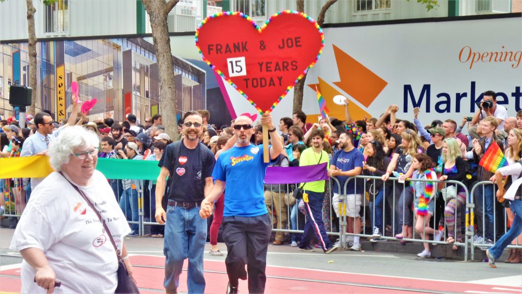 Gay pride parade, san francisco, US
