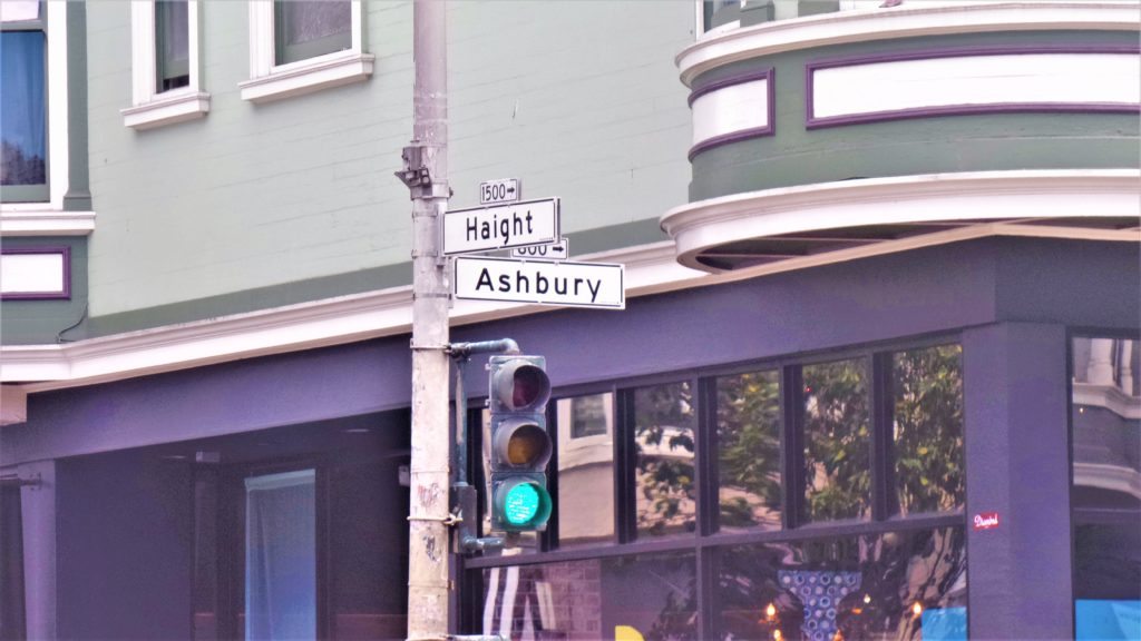 Haight Ashbury sign, San Francisco, USA