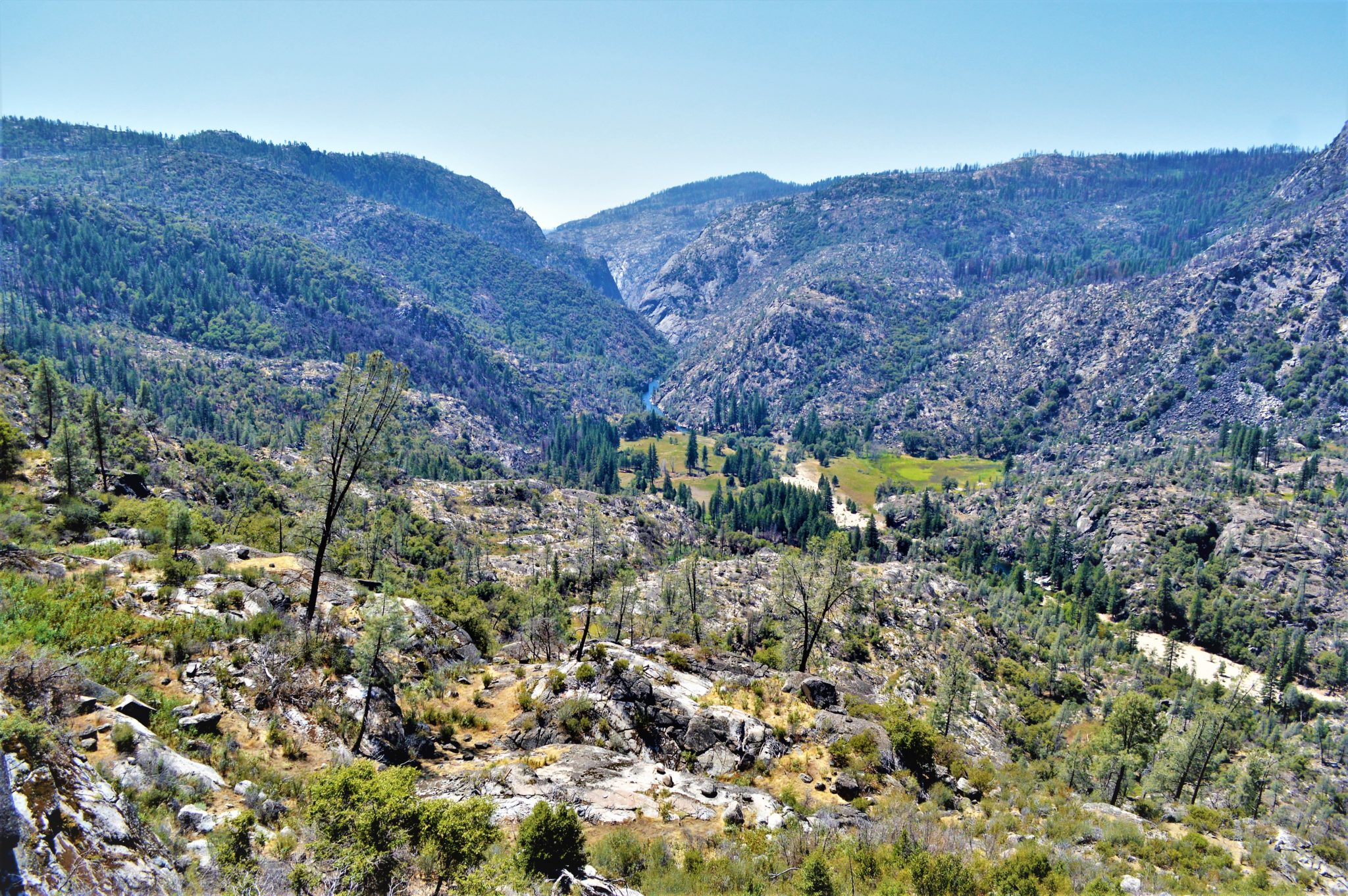 Landscape at Hetch Hetchy, Yosemite, California