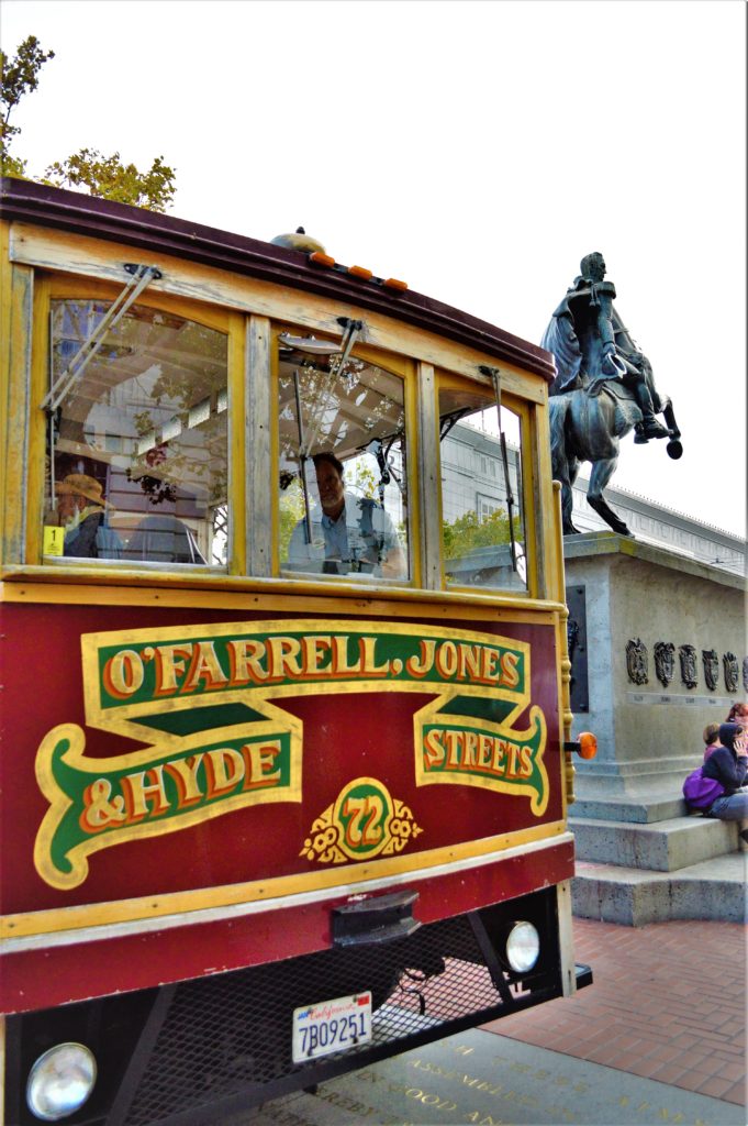 OFarrell Jones tram, San Francisco, USA