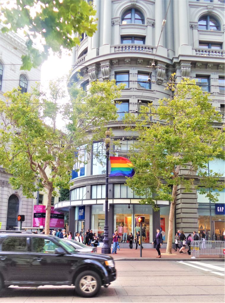 Pride Flag San Francisco, California