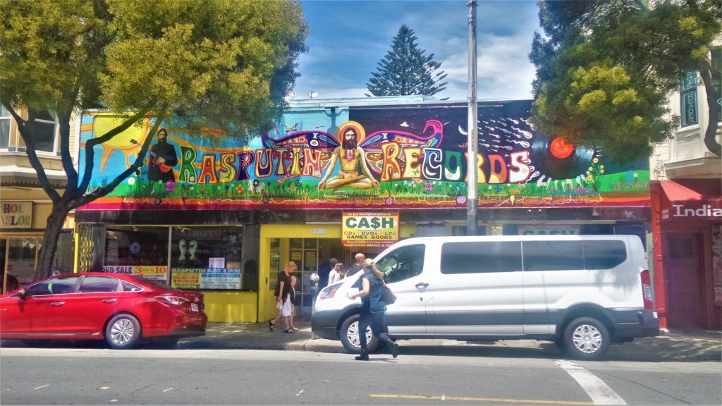 Rasputin Records, Ashbury Heights, San Francisco, USA