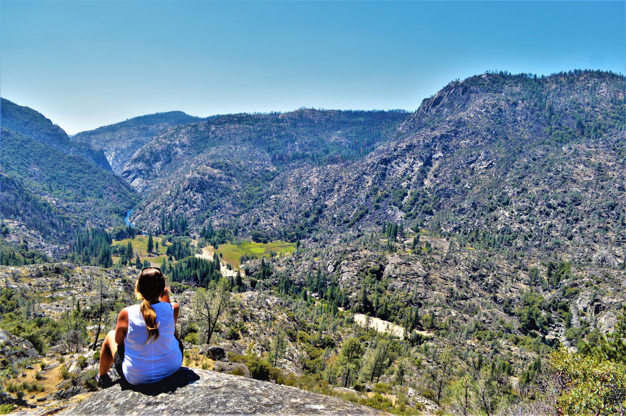 View at Hetch Hetchy, California