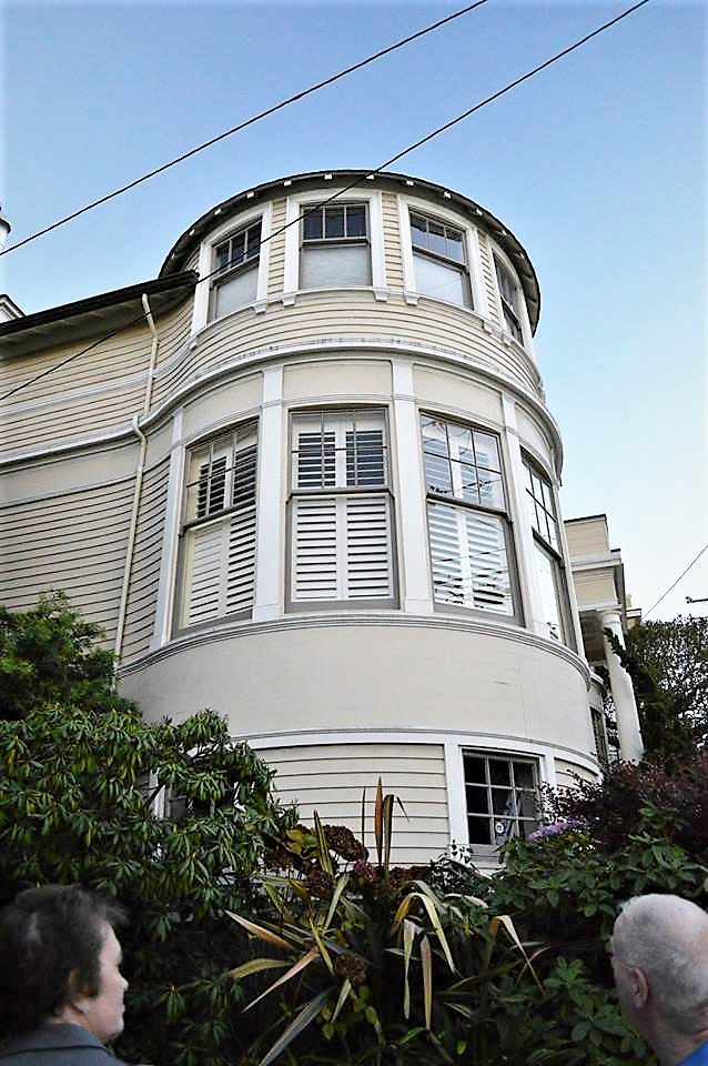 Windows of Mrs Doubfire's home, San Francisco
