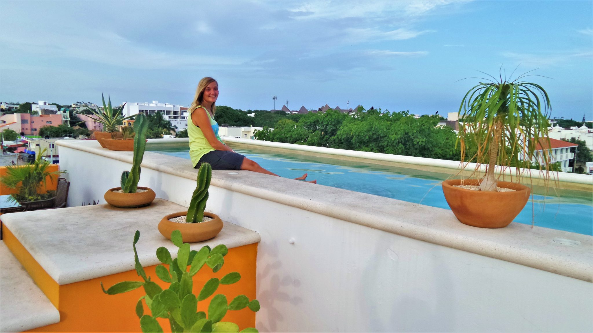 Rooftop Pool, La Galeria by Bunik, Playa Del Carmen
