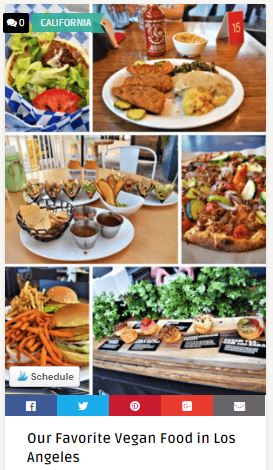 LA vegan food review