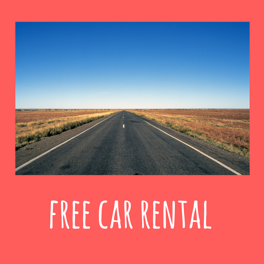 How to get free car rental around the world