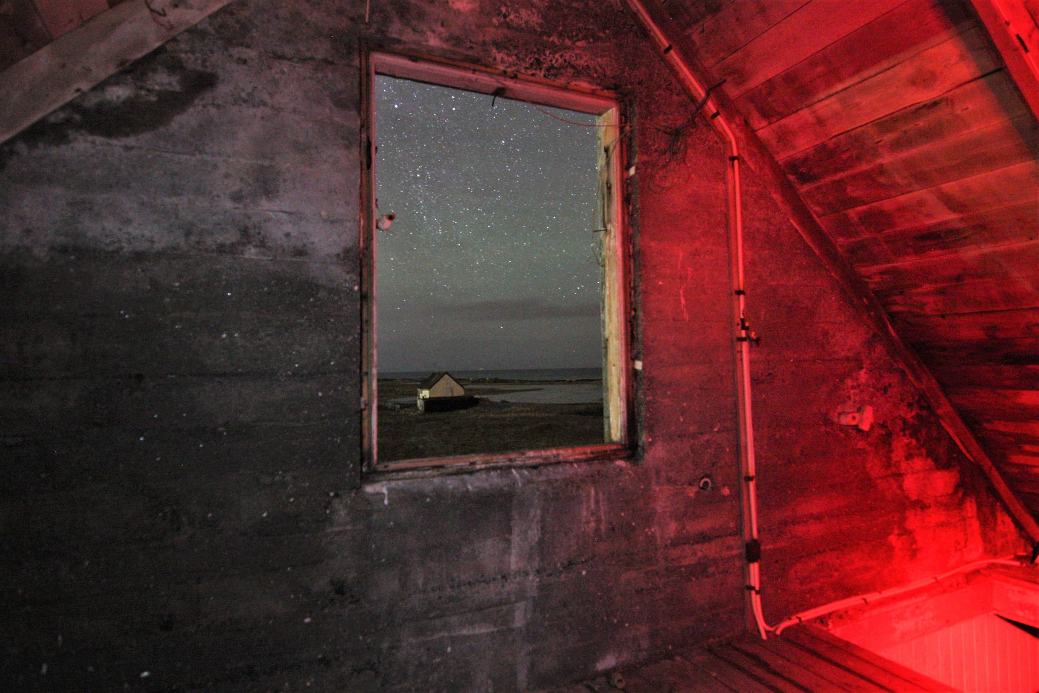 Inside haunted house reykjavik, iceland