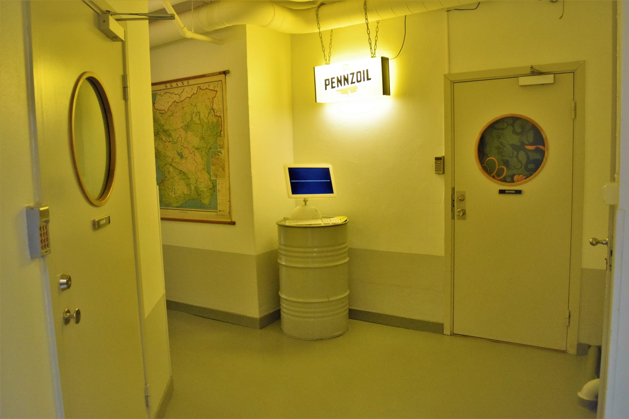 Corridors, city backpacker hostel, stockholm, sweden