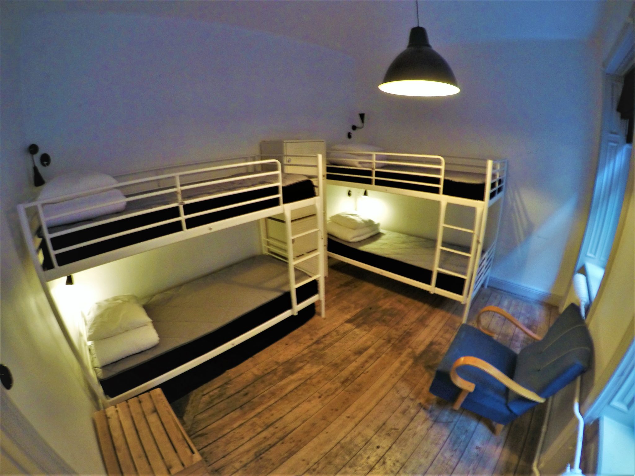 Dorm in City Backpackers hostel, stockholm, sweden