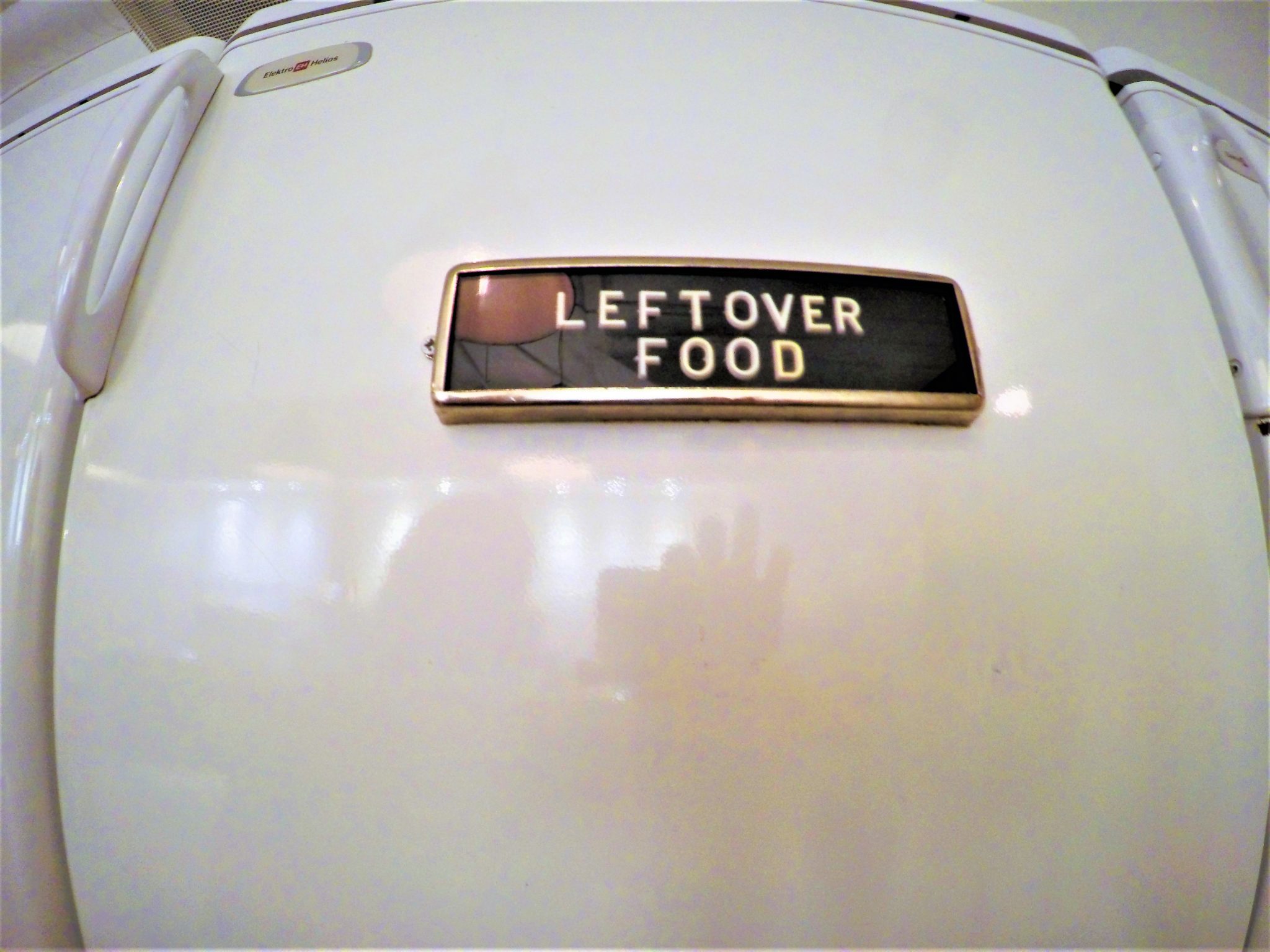 Leftover food cupboard, kitchen city backpackers hostel, stockholm, sweden