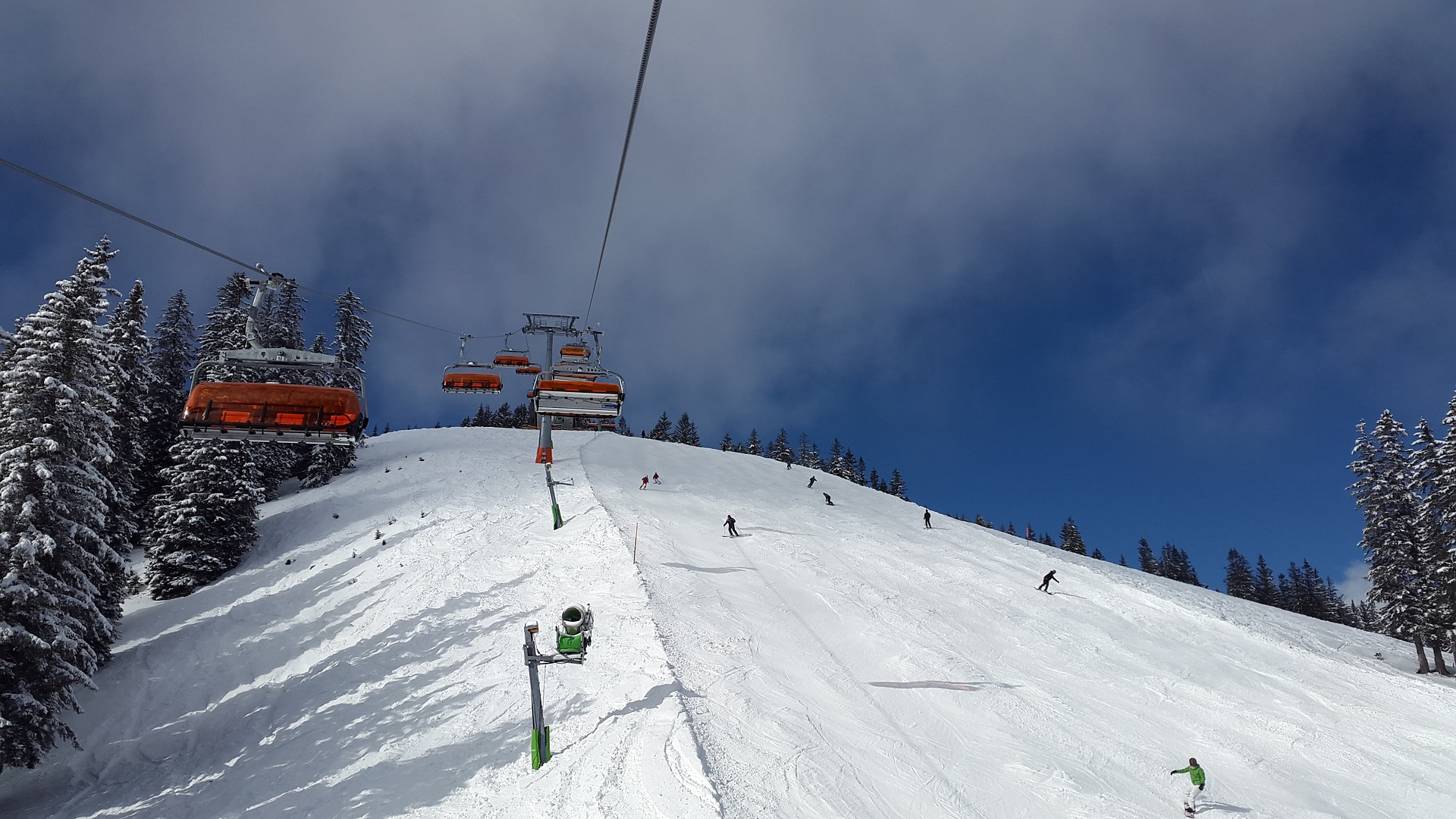 Skiing Chairlift