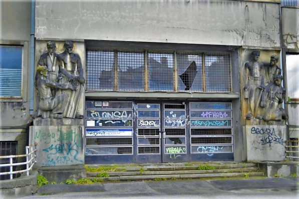 Abandoned hospital building, Bratislava, Slovakia