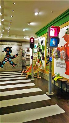 Ampelmännchen, ‘little traffic light men’ in Berlin, Germany