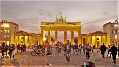 Brandenburgh Gate Bubbles, Berlin, Germany