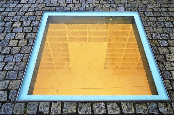 Burned book memorial, Berlin