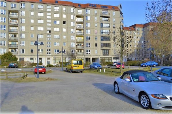 Adolf Hilter's Bunker underneath a car park in Berlin, Germany