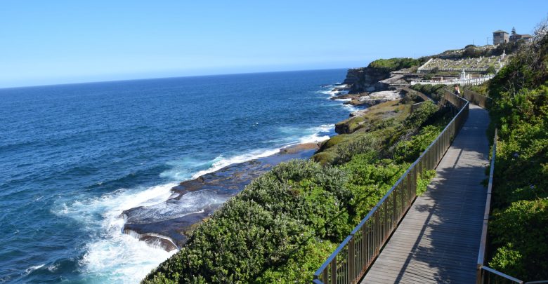 A photograph of the Coastal Walk in Sydney Australia