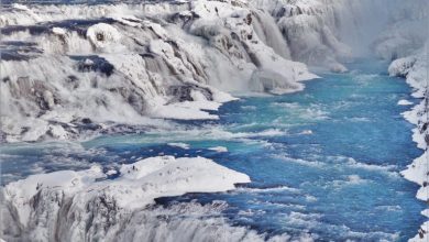 Gulfoss waterall, part of the Golden Circle in Iceland, Europe