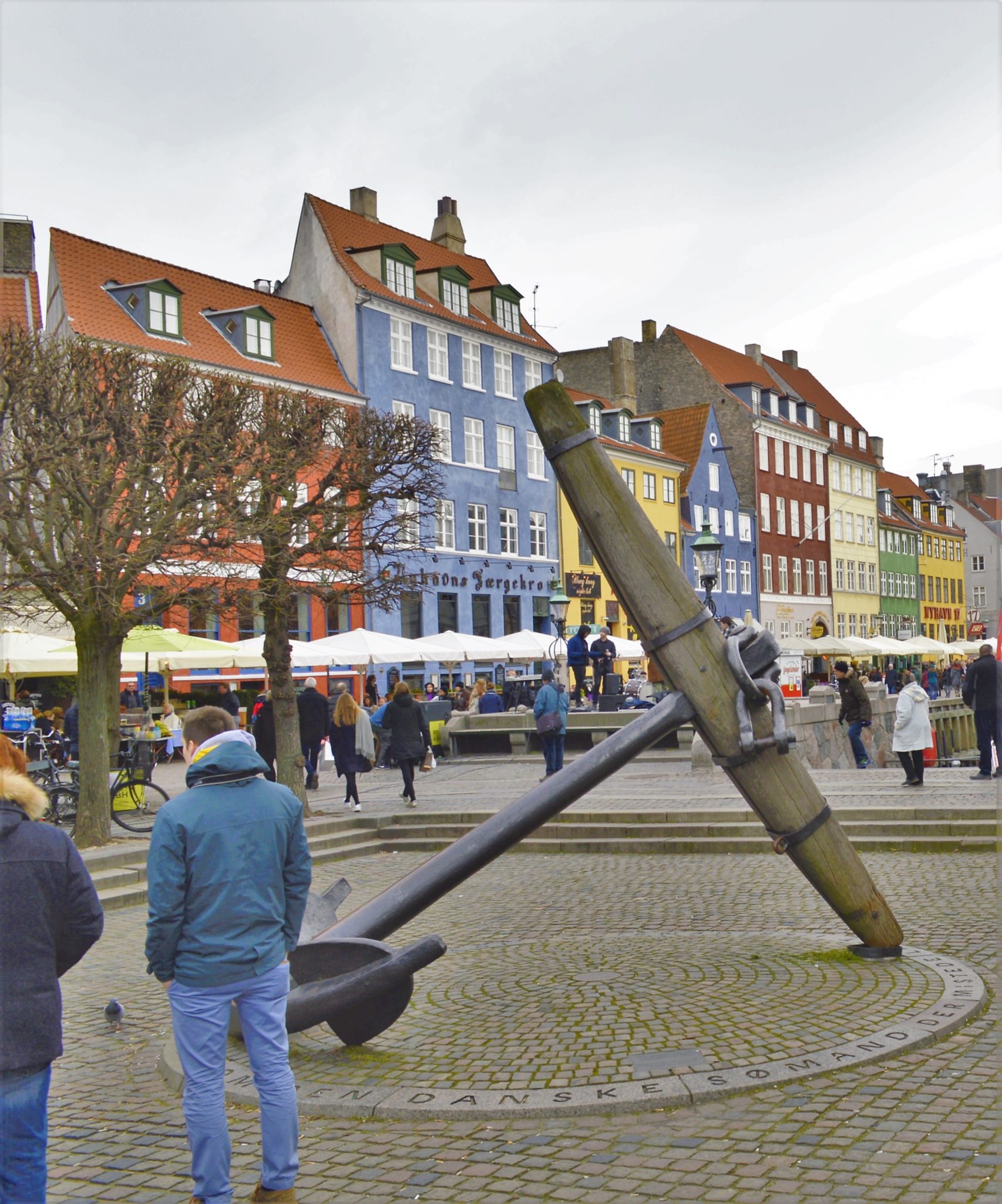The Memorial Anchor, Nyhavn, Copenhagen, Denmark