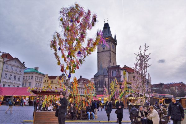 Easter Market, Old Town Square, Prague, Czech Republic