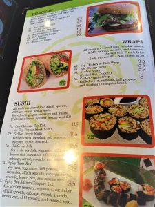 Vegan House Hollywood Menu