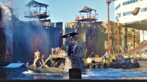 Waterworld jet ski, Universal Studios Hollywood