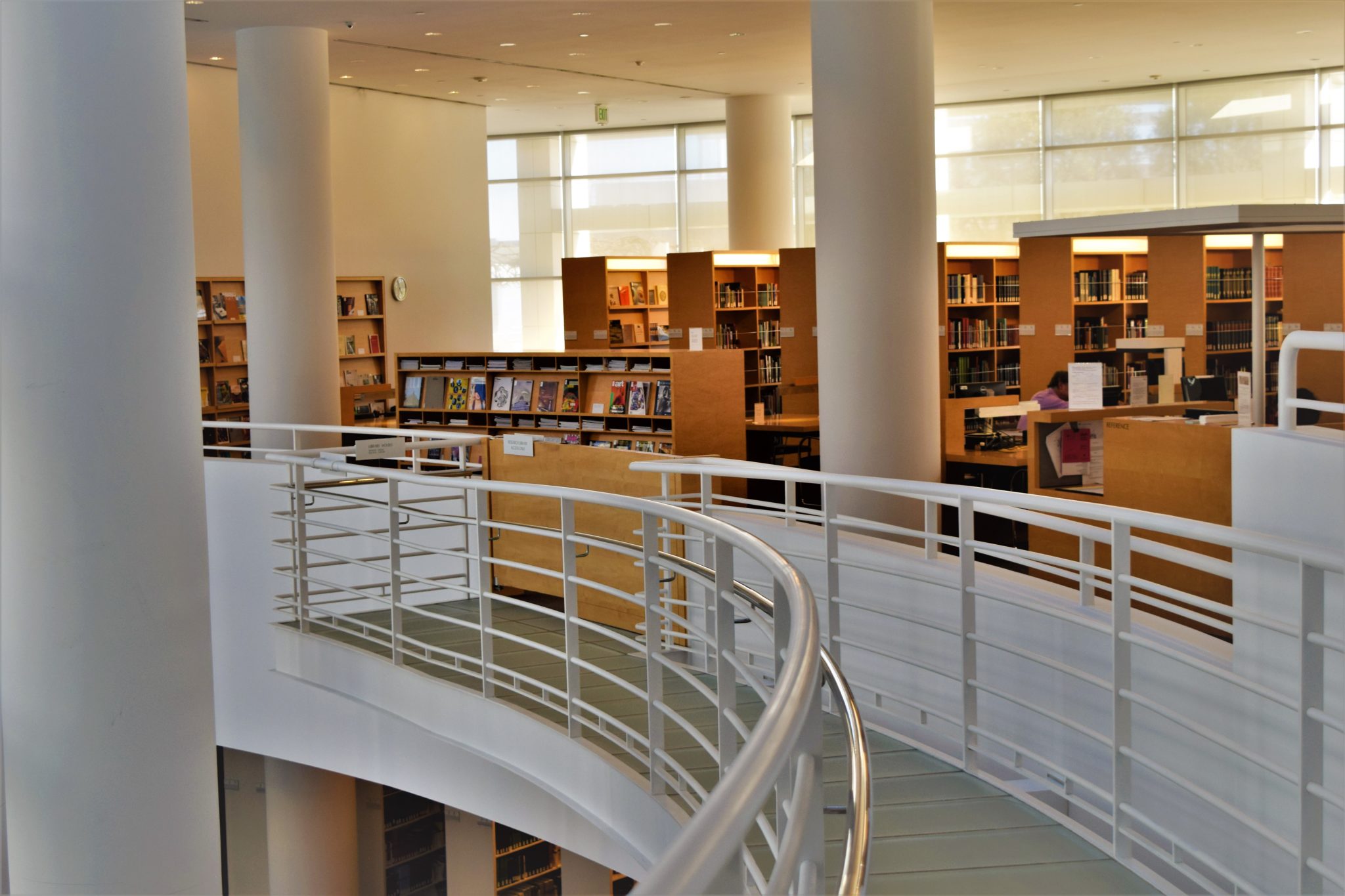 Getty Center library, free tings to do in los angeles – Round the World ...