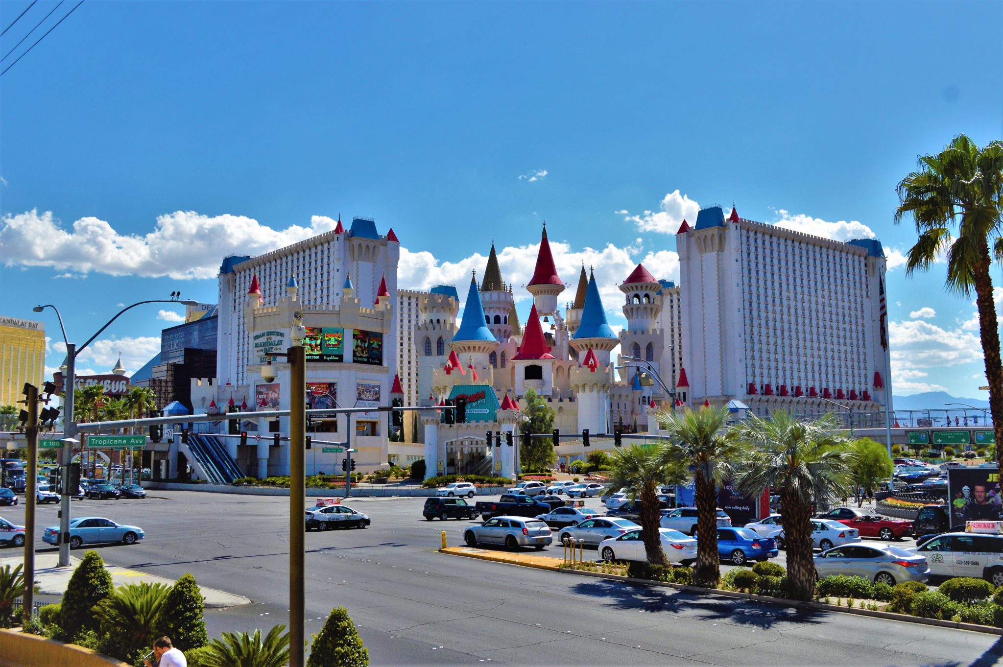 Excalibur Hotel On The Strip In Las Vegas Nevada Round The World
