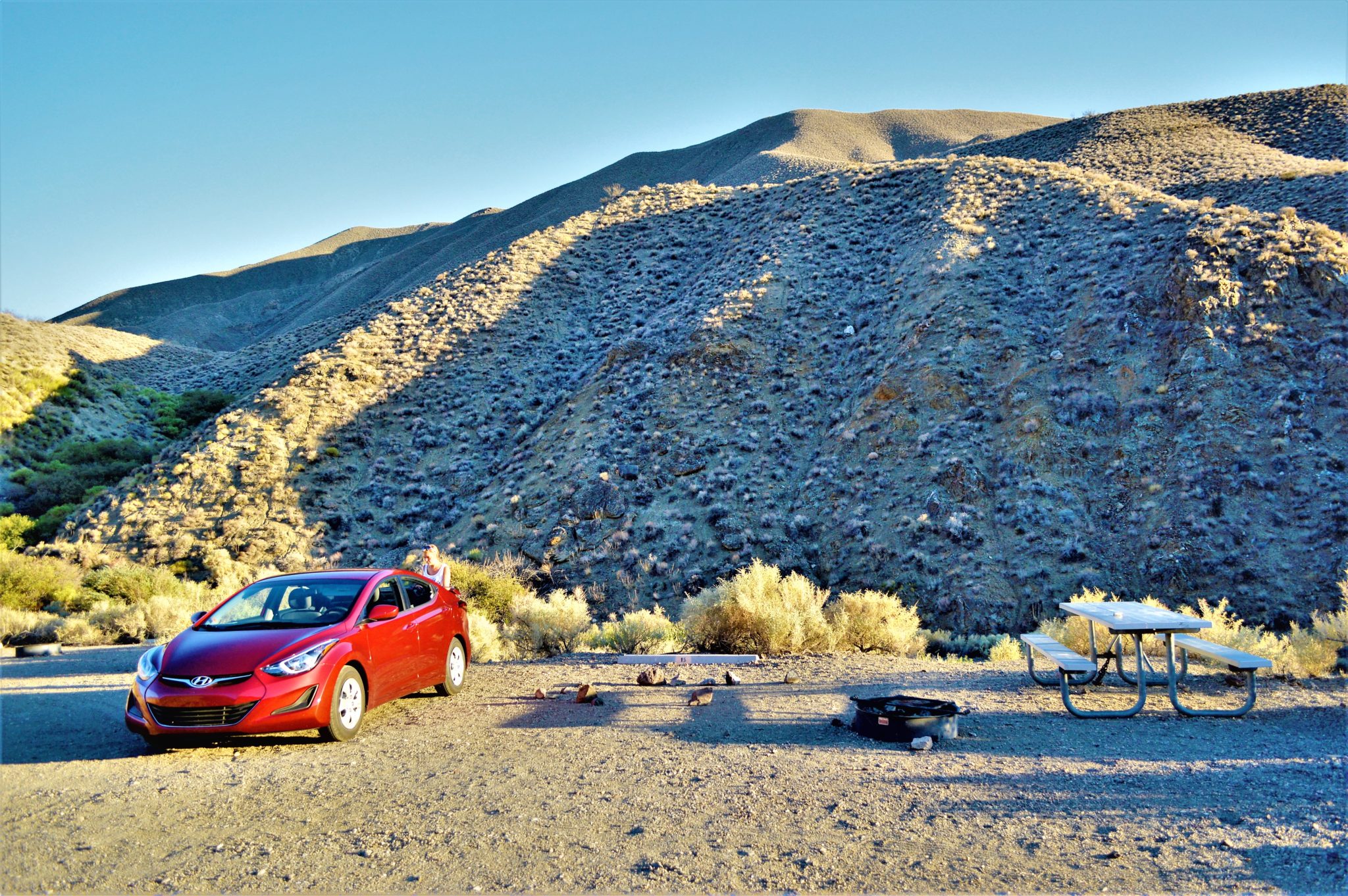Wildrose campground, death valley national park