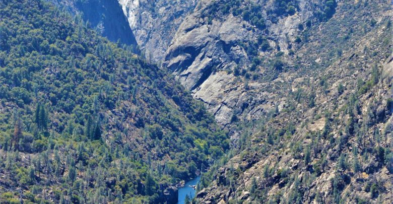 Water at Hetch Hetchy, Yosemite, California