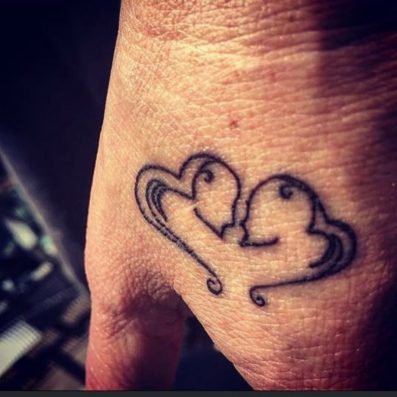 lesbian couple tattoo design ideas LGBT