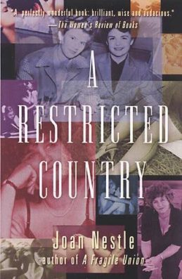 A Restricted Country by Joan Nestle best lesbian non fiction reads factual