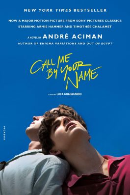 Call Me By Your Name by André Aciman best gay fiction books