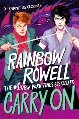 Carry On (Simon Snow, Book 1) by Rainbow Rowell best gay books