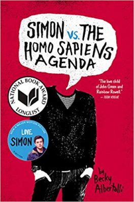 Simon vs the homo sapiens agenda by becki albertalli best gay fiction novels
