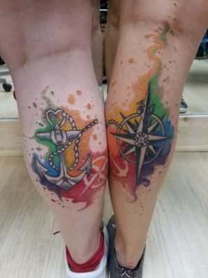 Best gay couple tattoo designs anchor sailor