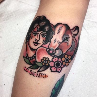 Best vegan cow tattoo ideas