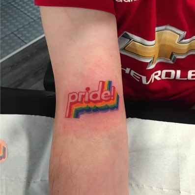 Gay Pride tattoo best inspirational designs