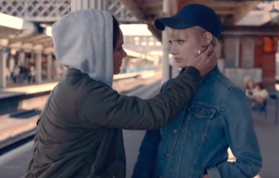 Humans Tv show, best lesbian characters and scenes on TV, Niska and Astrid