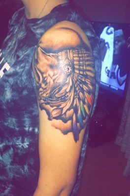 best gay tattoo designs, feathers native