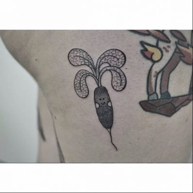best vegan vegetable tattoos radish