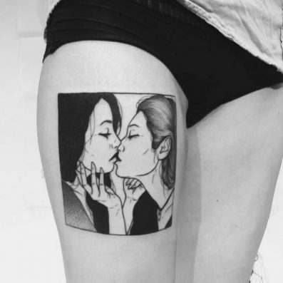 top lesbian tattoo ideas inspiration