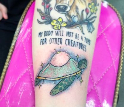 Best turtle tattoo designs vegan