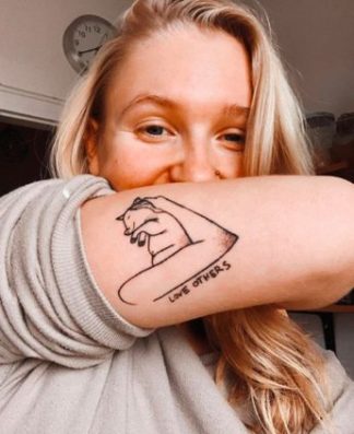 Best vegan arm tattoos