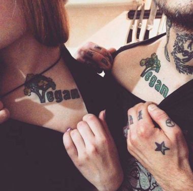 Best vegan broccoli tattoos