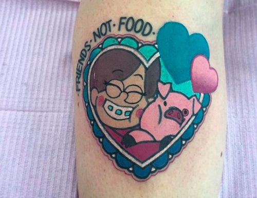 Top friends not food tattoos