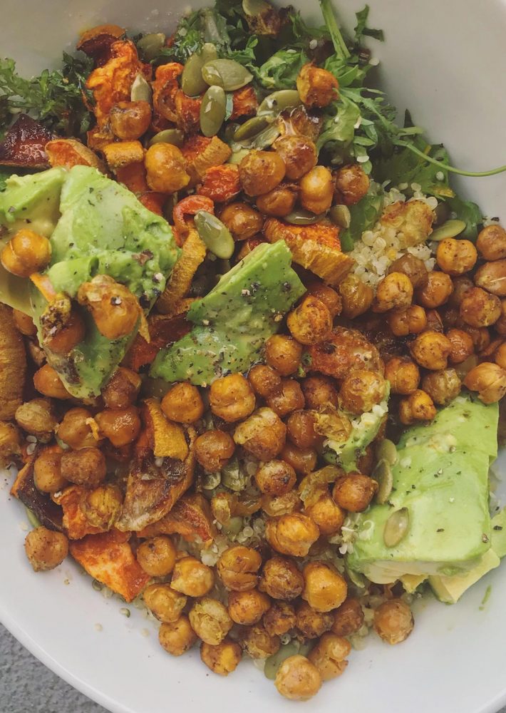 vegan roasted chickpea recipe
