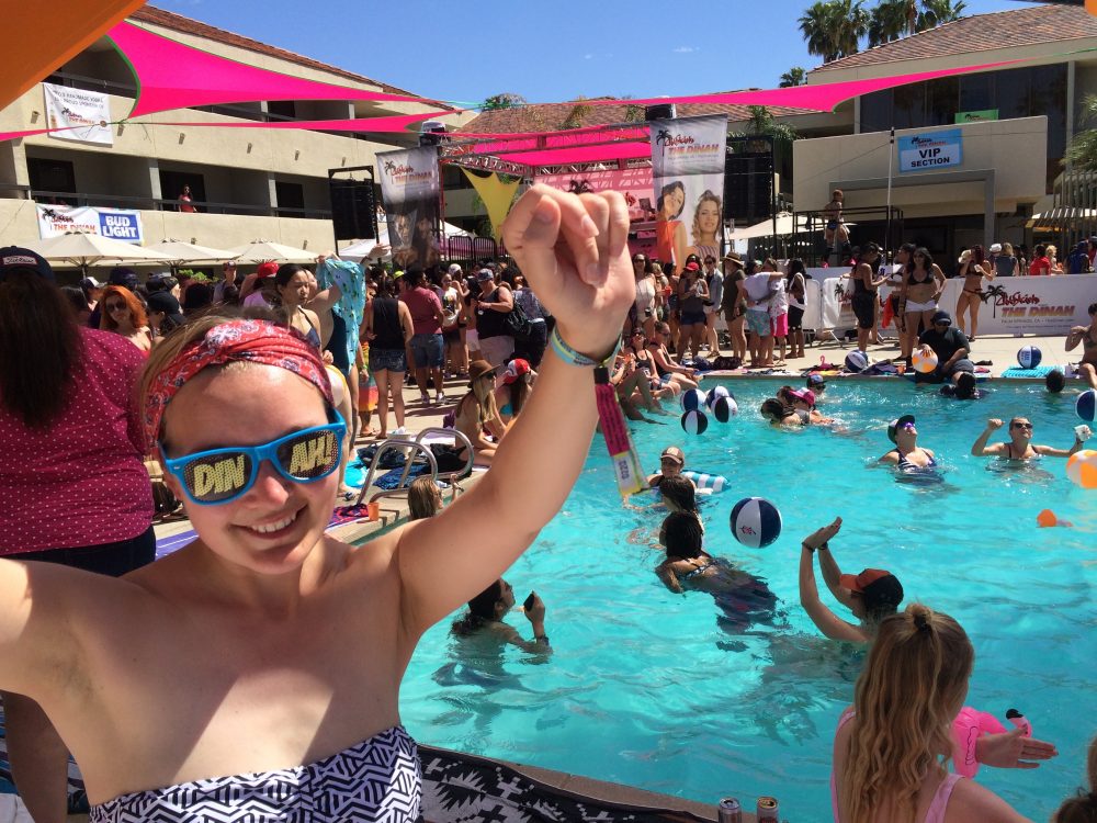 dinah shore weekend 2020 pool party