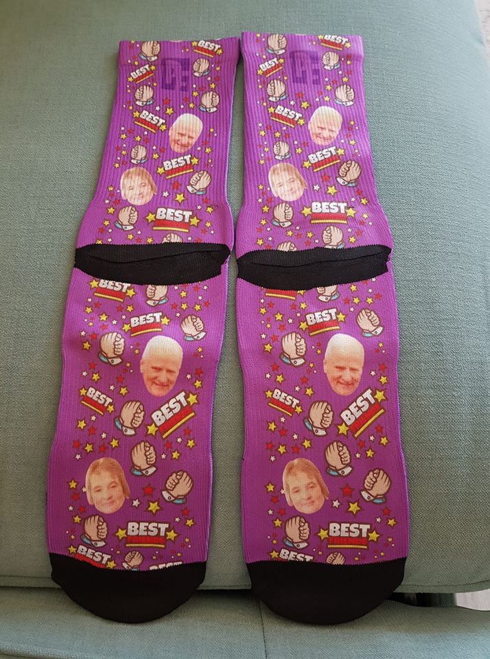 printsfield personalized best friends socks review